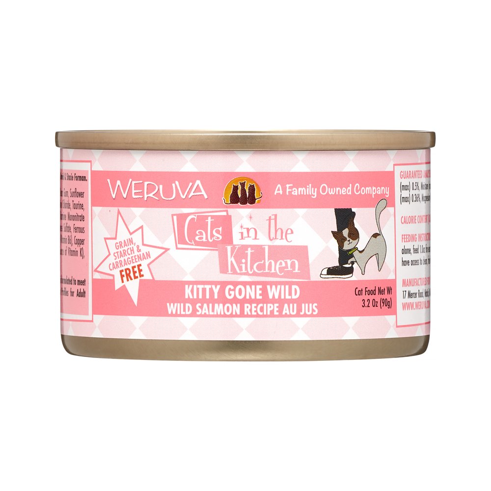 Weruva Cats in the Kitchen GrainFree Kitty Gone Wild Wild Salmon