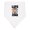 White and Black, variant on Inktastic Life is Better with a Corgi Baby Bandana Bib