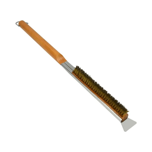 Cepillo para horno de pizza, cepillo para piedra de pizza, desmontable, cepillo para fregar barbacoa, cepillo de limpieza para pizzería, cocina, uso A