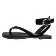 thumbnail image 2 of Sandalias de piso Exterior Textil Color Negro Para Mujer De RBBASICS, 2 of 3
