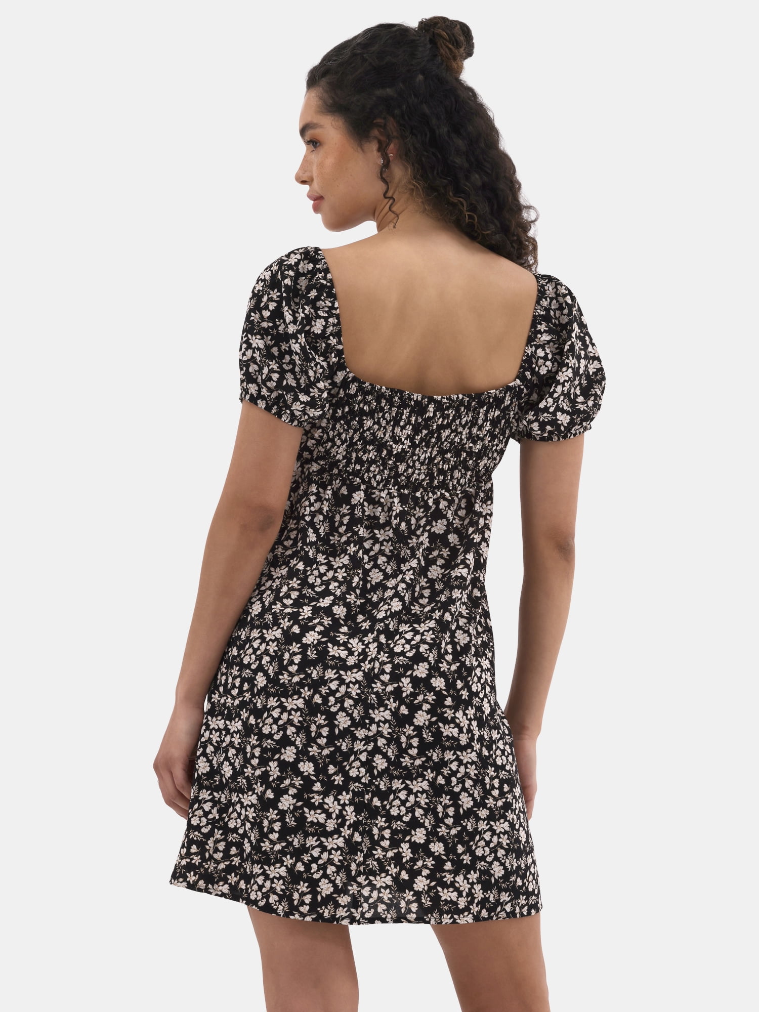 No Boundaries Woven Midi Dress, Women’s