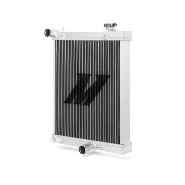 Mishimoto MMRAD-EVO-01H Half-Size Aluminum Radiator Compatible With Mitsubishi Lancer Evo 7/8/9 2001-2007