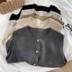 thumbnail image 3 of Otoño nuevo cárdigan de mujer coreano elegante tejido sin mangas mujer Casual suéter tanques moda nueva delgada señoras Casual Tops, 3 of 3