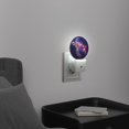 thumbnail image 3 of Round LED Night Lights Lamp with Dusk to Dawn Sensor, Turtle With Brilliant Fluorescent Colors Night Light Plug Into Wall for Kids Room, Bedroom, Bathroom, Kitchen, Hallway, 3 of 4