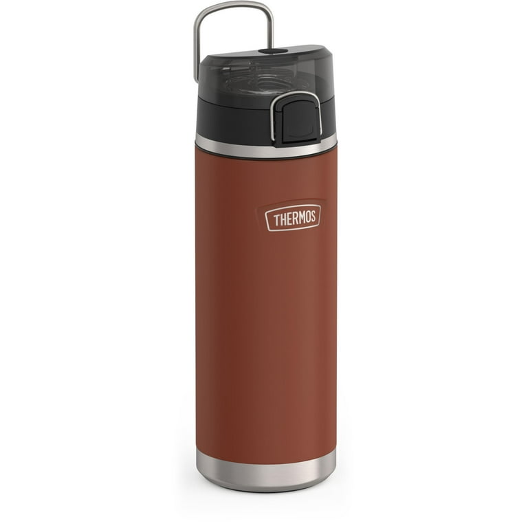 Thermos ICON 18oz Stainless Steel Hydration Bottle with Straw Hot Pink