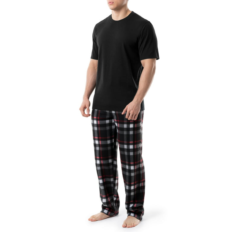 Mens Winter Flannel Pajama Set Thick, Warm, And Soft With Long