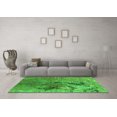 thumbnail image 3 of Ahgly Company Indoor Rectangle Oriental Green Industrial Area Rugs, 8' x 12', 3 of 4