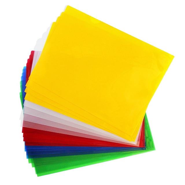 unbranded 20Ud Documento Expanding Wallet Plástica Transparente Para Uso Profesional
