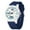 blue white, variant on WFashion women's watches, simple casual Soft silicone strap lady watches waterproof, nurse watches for woman, ladies wristwatch