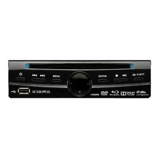 Audiovox AVDBR1 Bluray disc player indash unit SingleDIN