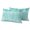 Turquoise, variant on Outdoor Pillow Covers 24x24 Set of 2, Green Waterproof Patio Throw Pillow Covers for Couch Sofa Chair, Modern Abstract Art Ombre Striped Decorative Pillowcases for Throw Pillows