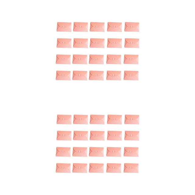 Toystoory Sobres de papel duraderos de 50 piezas - Para ocasiones especiales Fácil de sellar Sobre ligero para tarjetas de regalo rosa 155 * 105 rosa 155*105mm (M) 2piezas