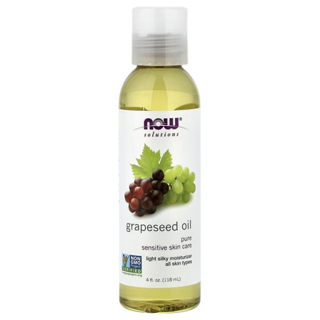 Now Foods - Solutions, Grapeseed Oil, 4 fl oz (118 ml)