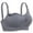 Gray, variant on Spdoo Full Bust Seamless Nursing Maternity Bras Plus Size Pregnancy Breastfeeding Bra, M-4XL