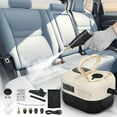 thumbnail image 1 of BEAMNOVA Car Steamer Steam Cleaner for Auto Detailing 1.2L (41oz) Water Container Handheld Steam Machine for Cleaning Portable High Pressure Multipurpose Steam Gun, Color Ivory, 1 of 10