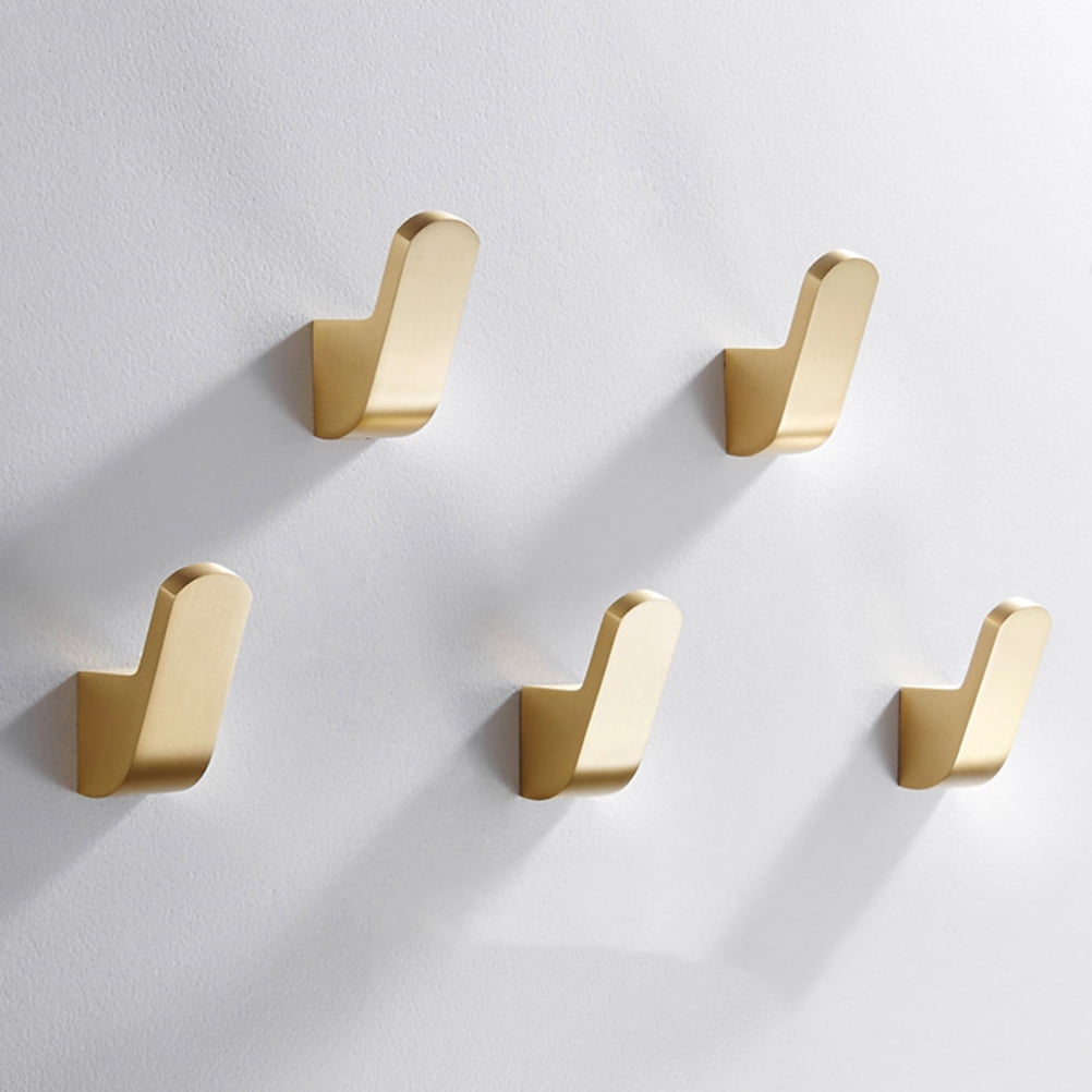 creative wall hooks pc Wall Hook Brushed Simple Coat and Hat