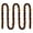 C001- Orange, variant on Purple Tinsel Halloween Garland, Fall Garland for Mantle, Outdoor Halloween Decorations, Halloween Party Decorations, Adorned with Bright Orange Mini Pumpkin Details for Mantel,