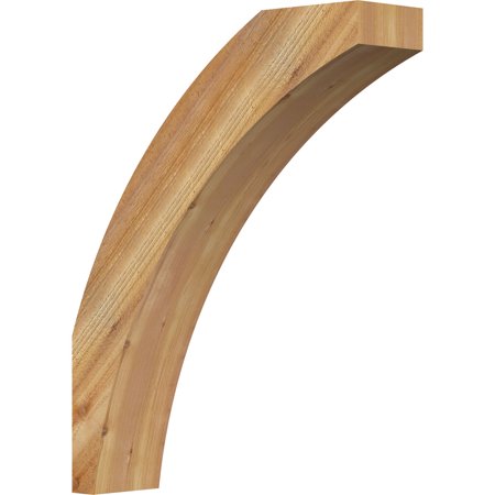 Ekena Millwork 6 W x 24 D x 30 H Thorton Rough Sawn Brace  Western Red Cedar