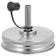 thumbnail image 1 of ColoMX Tapa dispensadora de aceite Mason Jar de acero inoxidable 304 para uso en la cocina Tapa dispensadora de aceite con boquilla de acero inoxidable Tapa para verter vinagre y aceite de oliva, 1 of 7