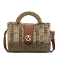 thumbnail image 1 of Bolso Hombro Mujeres Tejido Playa Verano (beige), 1 of 9