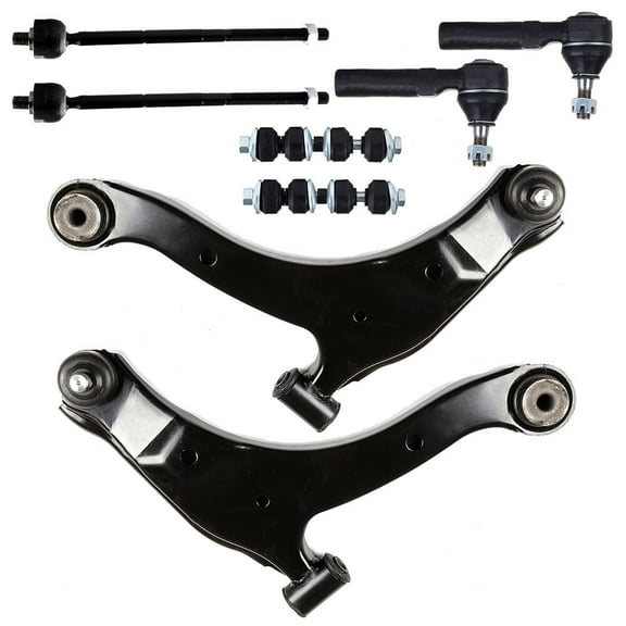 ECCPP - 8PCS Front Suspension Kit For 2001-2010 For Chrysler PT Cruiser 2001-2005 For Dodge Neon 2000-2001 For Plymouth Neon Lower Control Arm And Ball Joint Outer Inner Tie Rod End Sway Bar End Link