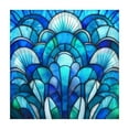 thumbnail image 1 of Liyamei :Static Cling Window Film Colorful Art Stained Glass Window Decal Removable PVC Decorative Sticker 50cm ×50cm, 1 of 5