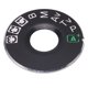 thumbnail image 5 of Placa de cubierta superior del dial de la cámara, reemplazo del dial de la cámara Dial de la cámara de metal Integración perfecta, 5 of 12