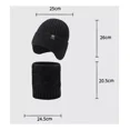 thumbnail image 2 of Gorro Bufanda Cuello Unisex Invierno Guantes Termicos Traje, 2 of 8