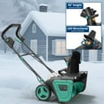 thumbnail image 5 of Snow Blower - Brushless Motor 20" Width 180° Rotating Chute Walkways Driveways Snow Thrower Blaster Dual LED Lights (20 Inch Cordless), 5 of 8