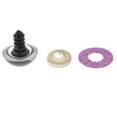 thumbnail image 4 of figatia 10pcs Plastic Toy Eyes + Glitter Nonwovens + Washer 20mm Light, 4 of 9
