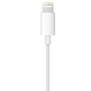 Apple EarPods Headphones with Lightning Connector, Wired Ear Buds for iPhone with Built-in Remote to Control Music, Phone Calls, and Volume