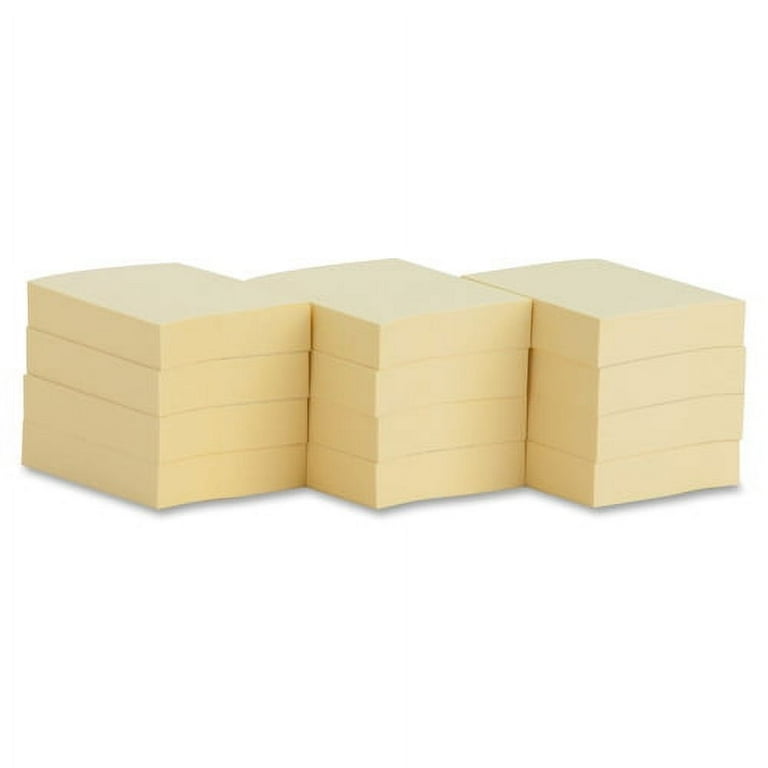 Business Source Yellow Repositionable Adhesive Notes - 1.88 Business Source Yellow Repositionable Adhesive Notes - 1.88