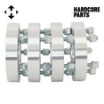 thumbnail image 2 of 4 QTY Wheel Spacers Adapters 1.25" fits all 5x45 vehicle to 5x4.75 wheel patterns with 12x1.5 threads, 2 of 3