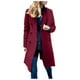 thumbnail image 2 of Puntoco abrigo de mujer moda mujer manga larga frente abierto prendas de vestir exteriores sueltas blusa sólida abrigo tops blusa con botones liquidación de Navidad Puntoco Puntoco-1227, 2 of 6