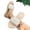 White, variant on Summer Beach Slippers, Women's Pearl Slide Sandals Flat Slip-On Open Toe Summer Beach Shoes Elegant Beaded Dressy Mules for Wedding, Party & Casual Wear, Mint Green 5.5