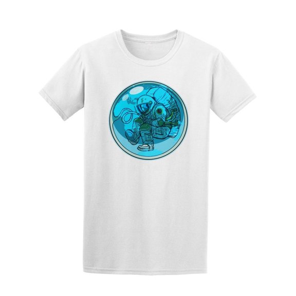 Newborn Astronaut Pop Art Tee Men's -Image by Shutterstock