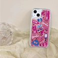 thumbnail image 4 of Huawei P60 P50 P40 P30 P20 Mate 50 40 30 Pro Lite Honor Magic5 X9A X9 X8 X7 70 50 Barbie Muñeca Transparente Cubierta Movedizas Glitter Lindo Caso, 4 of 4