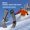 Light Gray, variant on Long Thermal Ski Socks for Winter Sports Snowboarding and Hiking Dark Gray Size 35-39 / (8.7-10.2 inches)