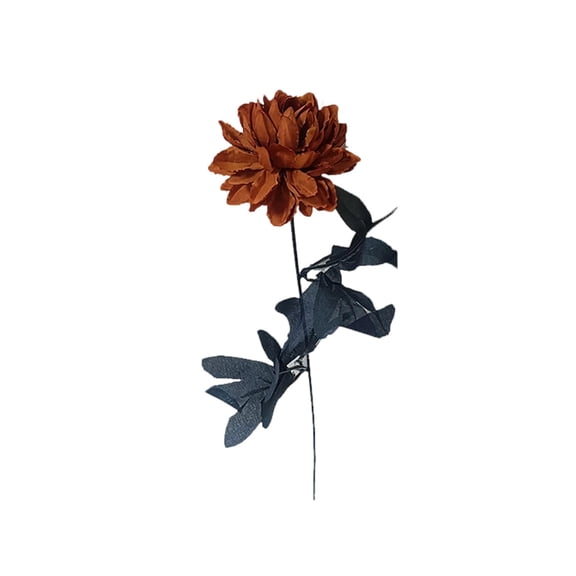 Bulk Artificial Flowers, Fake Velvet Silk Dahlia with Long Stems Realistic Bouquet for Wedding Centerpieces, Faux Arrangement for Valentines Day Home Table Decorations