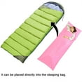 thumbnail image 3 of TOPCHANCES Sleeping Bag Liner, Lightweight Portable, Soft Travel Camping Sheet with Carry Bag for Travel Hotel Use, 3 of 4