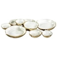 thumbnail image 4 of 10 Piece Cluster Serving Bowls Set Stackable Ceramic Tableware For Dinner Salad Dessert Deco, 4 of 9