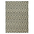 thumbnail image 2 of Linon Rugs Roma Tangent Ivory/Grey Area Rug, 2 of 2