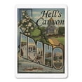 thumbnail image 2 of Hell's Canyon, Idaho, Large Letter Scenes, Lantern Press, Premium Playing Cards, 52 Card Deck with Jokers, USA Made, 2 of 5