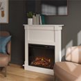 thumbnail image 2 of Ameriwood Home Ellsworth Fireplace with Mantel, Natural, 2 of 9
