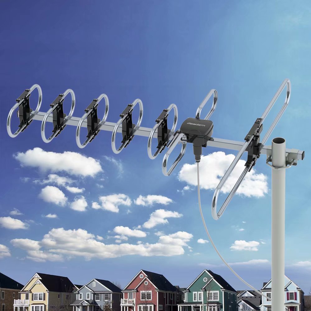 LEADZM Outdoor HD TV Antenna, TAM1 Frequency 470860MHz 10m 3C2V