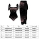 thumbnail image 3 of Traje De Baño Damas 2 piezas de traje de baño atlético de playa para mujer a la moda con vestido para accesorios femeninos (negro XXL), 3 of 8