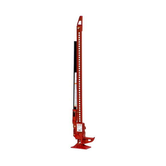 Hi-Lift Jack Jack HL-485PC Hi Lift Jack; Mechanical; 4660 Pound Rated Load Capacity; 48 Inch Height; Powder Coated; Black/Red; Cast Iron