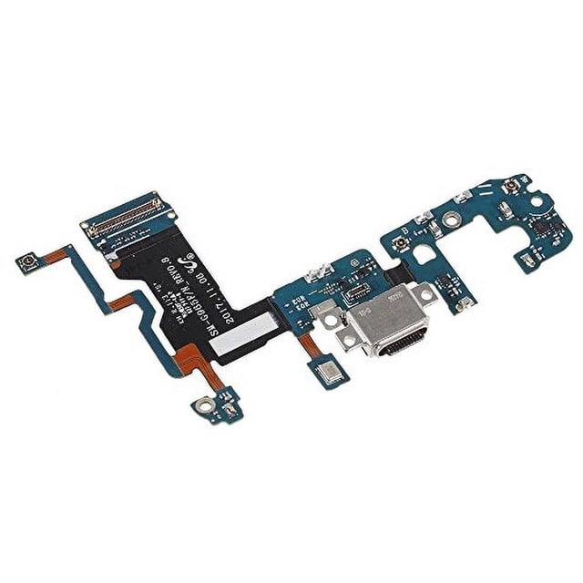MMOBIEL Conector Dock Compatible con Samsung Galaxy S9 Plus 2018 - Puerto de Carga - Puerto de Auriculares/Micrófono de Repuesto - Tipo C - Incluye Destornilladores