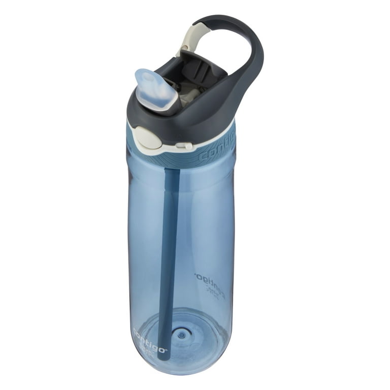 Contigo Ashland 2.0 Tritan Water Bottle with AUTOSPOUT Straw Lid Blue, 24  fl oz.
