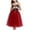 Wine, variant on yillto Womens Puff Long Skirts A Line Long Maxi Wedding Evening Party Prom Knee Length Flowy Skirt